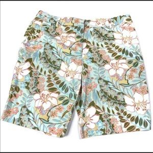 Talbots Perfect Fit Tropical shorts. Size: 14w